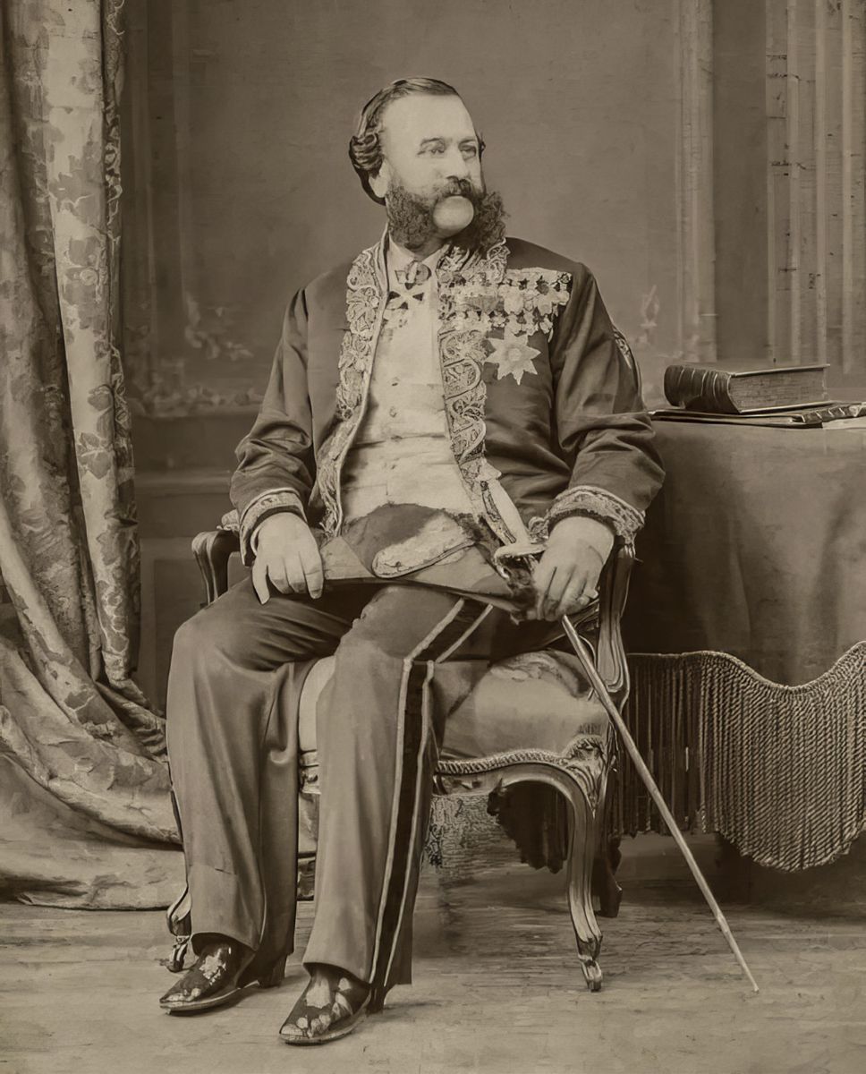 The Dentist, The Emperor, and the American civil war — lead photograph from the original article
