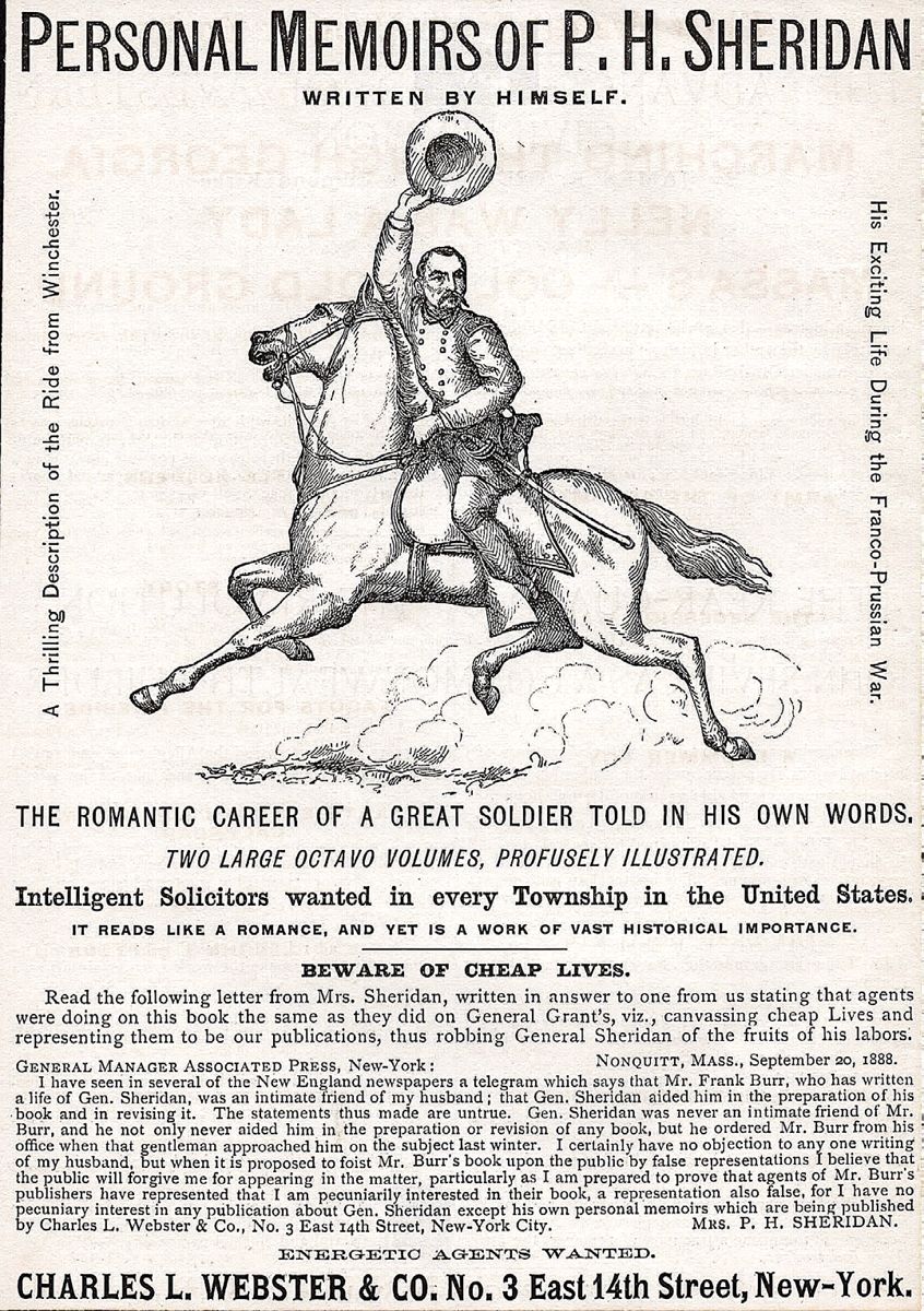 Phil Sheridan’s Widow Her Campaign to Protect His Memory — photograph 3 from the original article