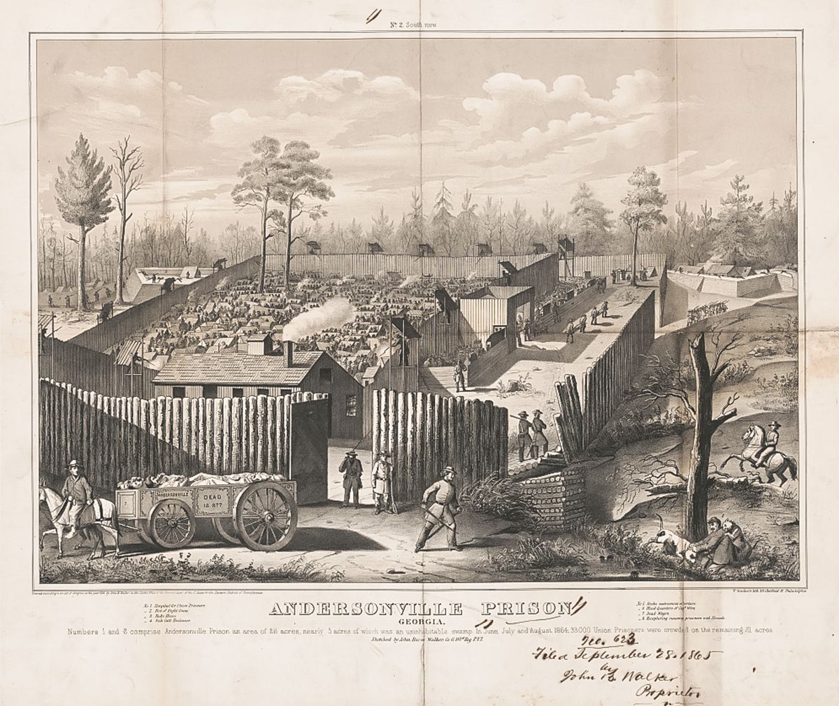 The Graphic War Andersonville — lead photograph from the original article
