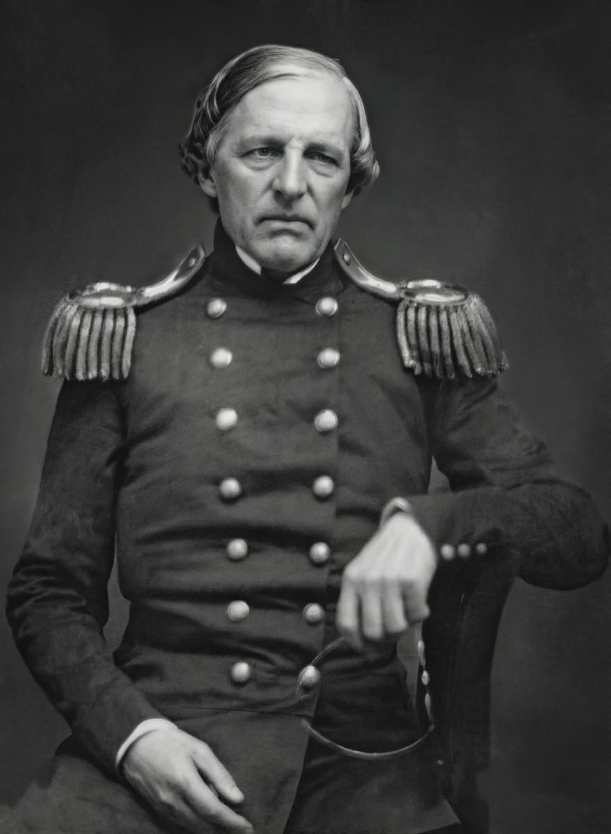 Col. Samuel Cooper, ca. 1856. (National Portrait Gallery, Smithsonian Institution)