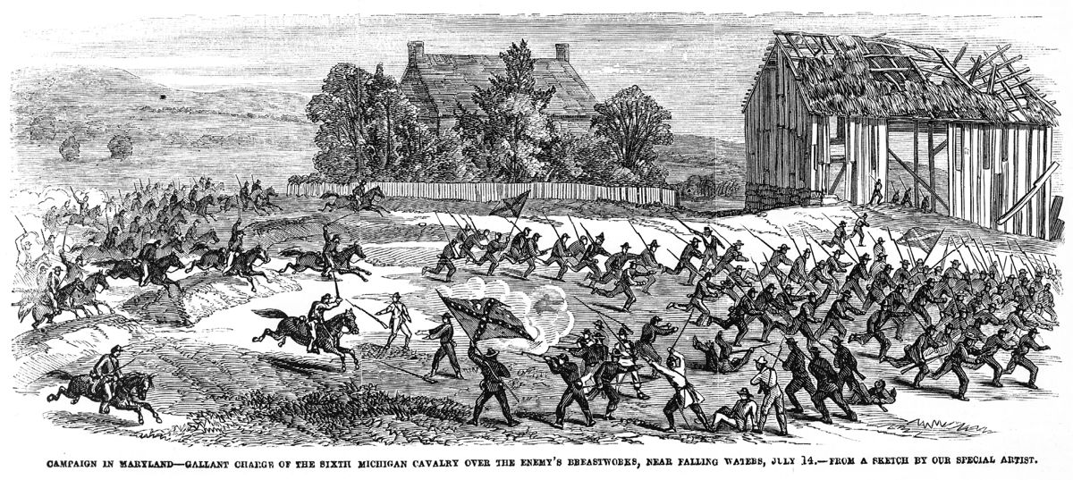 Two Artists: One Forgotten Battle — lead photograph from the original article