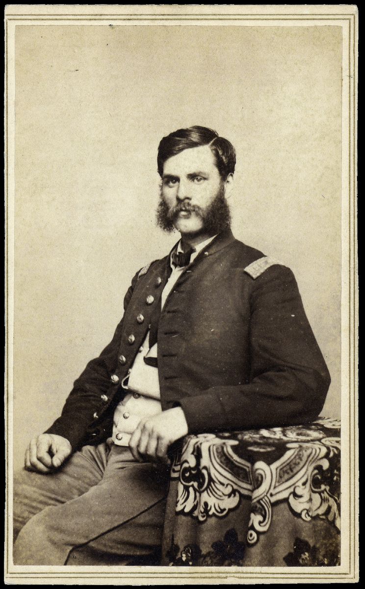 Capt. John Emory Bryant, Co. C, 8th Maine Infantry. (Maine State Archives)