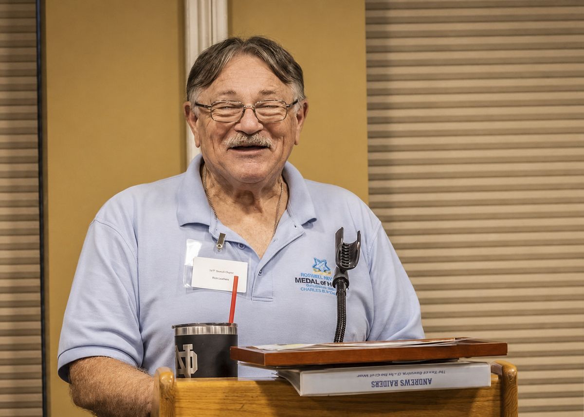 The program included presentations on Civil War subjects connected with local history, including the Great Locomotive Chase presented by Historian and Author Brad Quinlin.