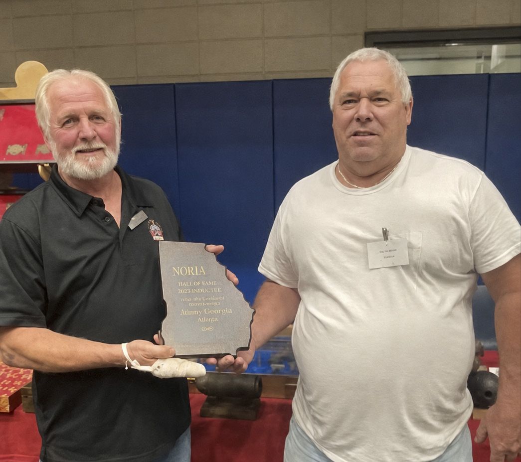 Bobby Westbrook Award: Roy Baker and Stan Wills, for an extensive display of Union and Confederate buckles, buttons, artillery projectiles, and other detected artifacts, principally from Georgia.