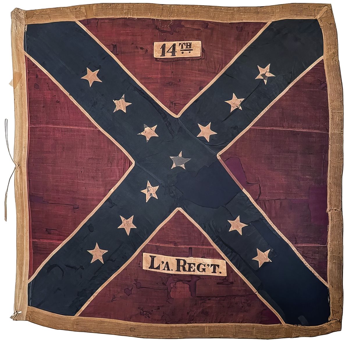 Battleflag of the 14th Louisiana Infantry (Piotr Derengowski)