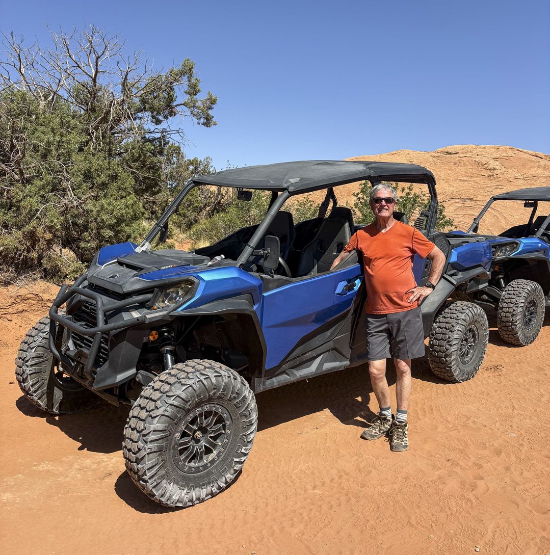 Off-roading in Moab.