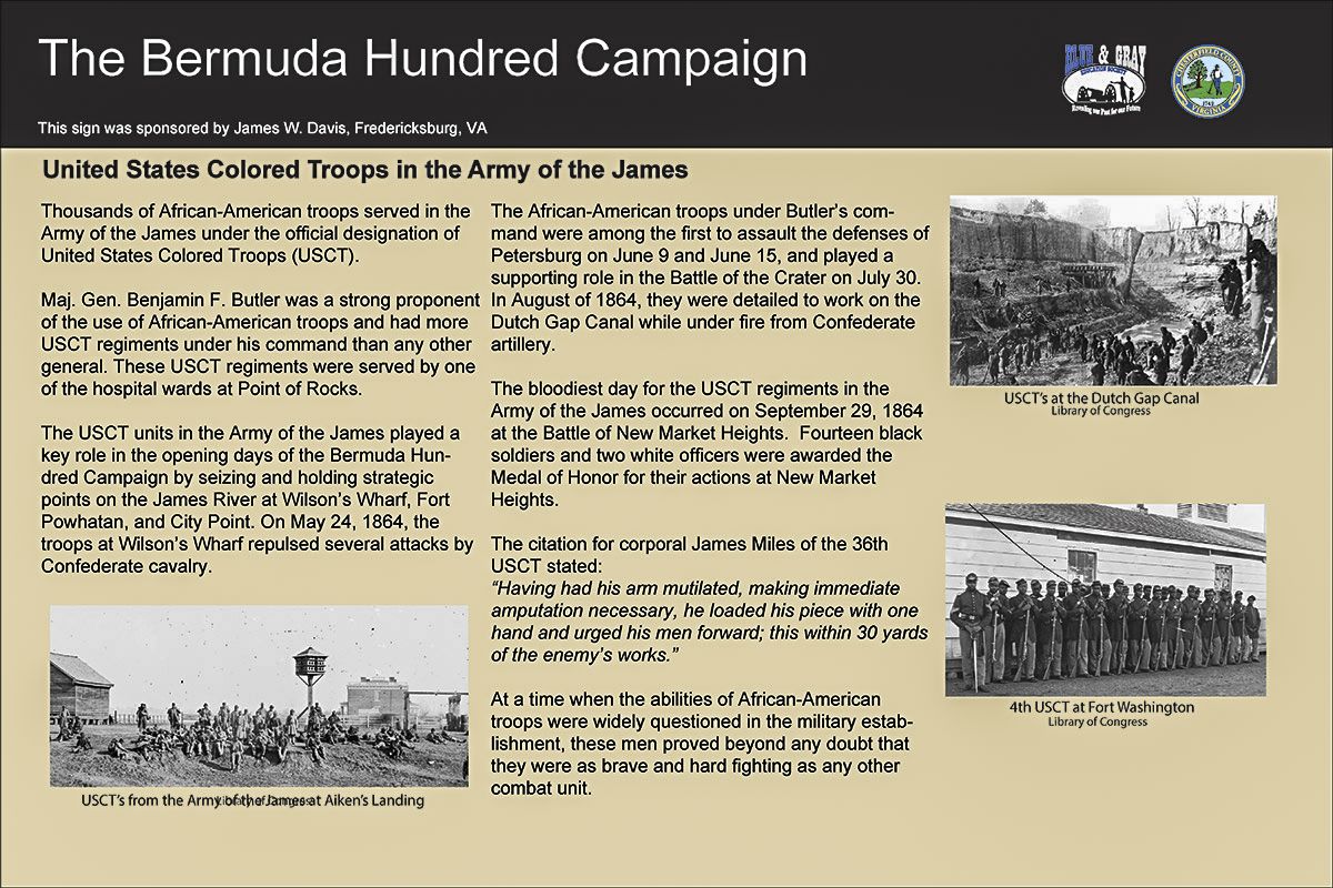 Bermuda Hundred Campaign Sign Project — photograph 3 from the original article