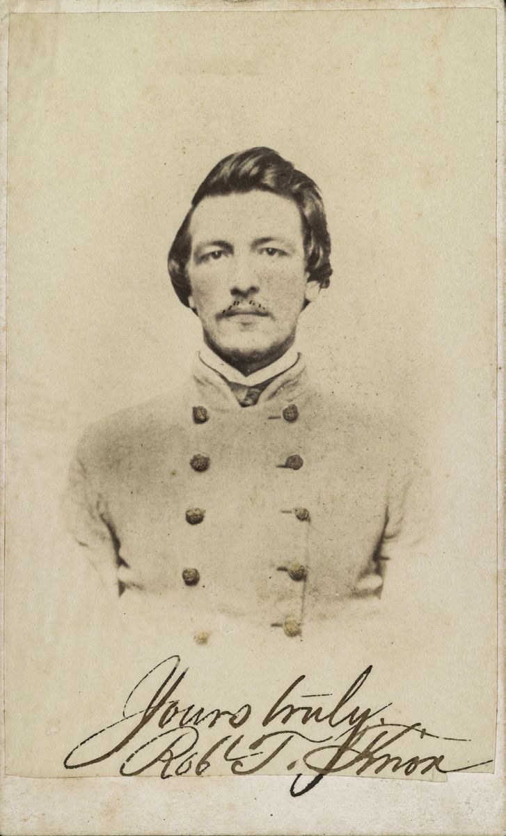 Robert Taylor Knox of the 30th Virginia Infantry noted the damage and missing property from his family’s Fredericksburg home. (Library of Congress)