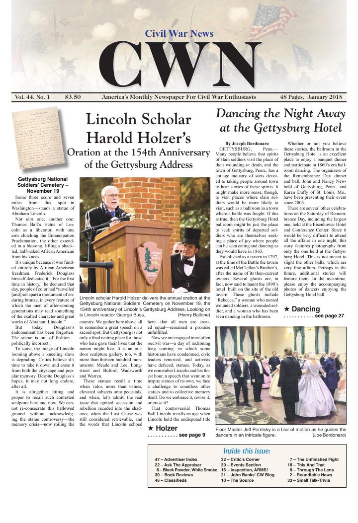 January 2018 cover