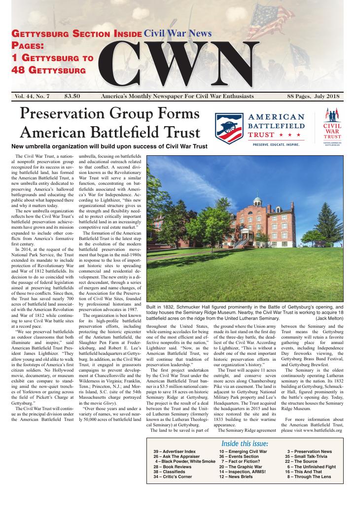 July 2018 cover