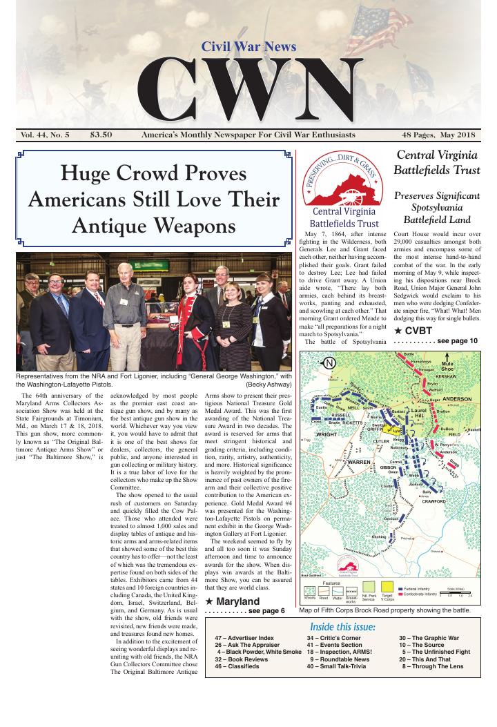 May 2018 cover